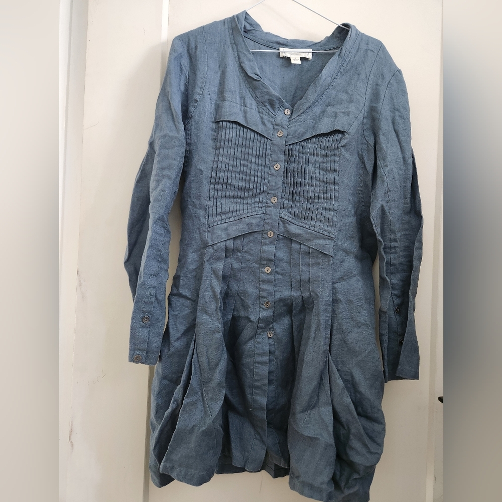 Linen Shirt Dress